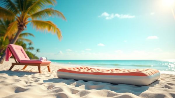 Comment choisir un matelas gonflable plage pour vos vacances