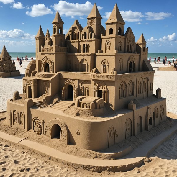 Comment organiser une croisière pour découvrir les sculptures de sable en Floride?